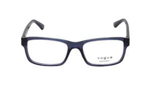 Blue Rectangle Eyeglasses for Men