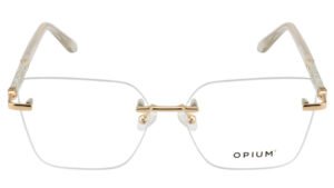 OPIUM Blake Square Women Opticals Gold