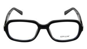 OPIUM Carbine Rectangular Women Opticals Black