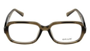 OPIUM Carbine Rectangular Women Opticals Brown