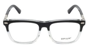 OPIUM Carson Rectangular Men Opticals Black