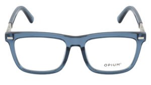 OPIUM Carson Rectangular Men Opticals Blue