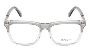 OPIUM Carson Rectangular Men Opticals Grey