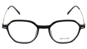 OPIUM Firestar Hexagon Women Opticals Black