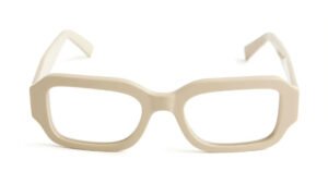 Remy Women Rectangular Opticals Beige
