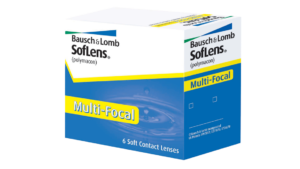 Monthly Disposable Soflens Multifocal Lenses By Bausch and Lomb - 6 lens per Box