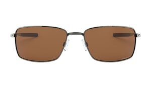 Brown Rectangle Polarized Sunglasses for Men
