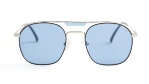 Orchid Men's UV Protection Round Sunglasses