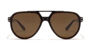 Starship Men's Polarized & UV Protection Pilot Sunglasses