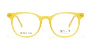 Canary Yellow Unisex Round Opticals