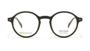 Obsidian Unisex Round Opticals