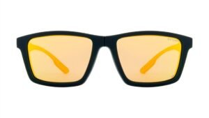 Opium Kite Men Uv Protection 3 In1 Clip On Magnetic Rectangular Sunglass